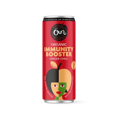 Napój na Odporność Imbir - Chili Bez Dodatku Cukrów BIO 250 ml Öun
