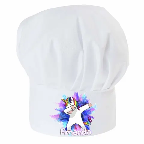 Czapka kucharska dziecięca Unicornss