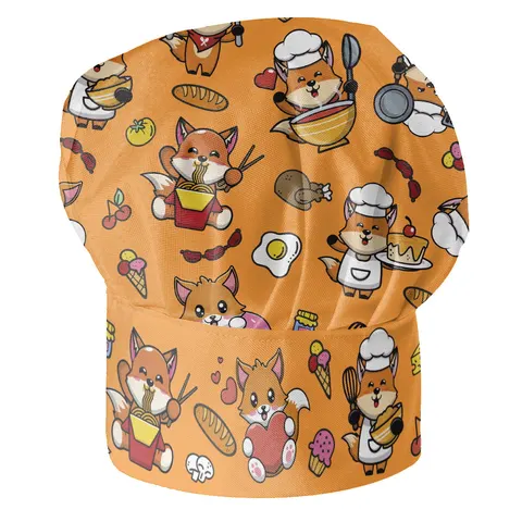 Czapka kucharska dziecięca Lisek baby