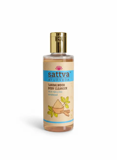 Żel Do Mycia Ciała Drzewo Sandałowe 210 ml Sattva (Ayurveda)