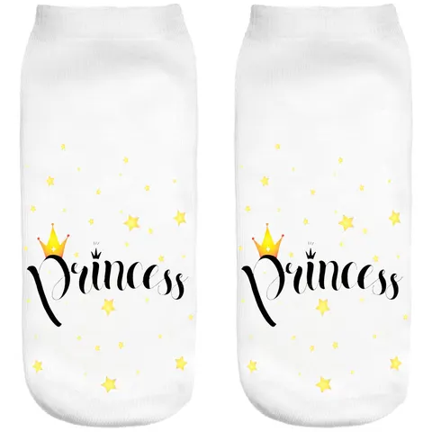 Śmieszne skarpetki damskie Stopki Princess