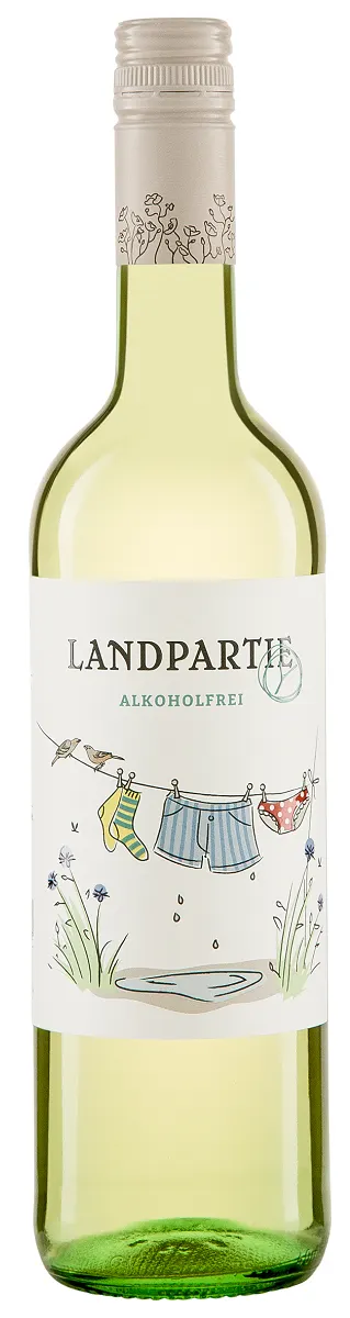 Wino Bezalkoholowe Cuvee Białe Słodkie BIO 750 ml Landpartie