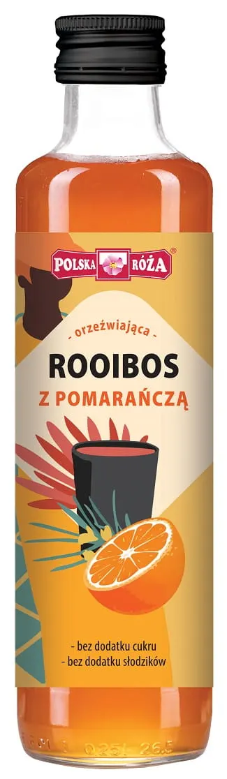 Herbatka Rooibos z Pomarańczą 250 ml Polska Róża
