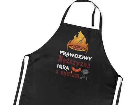 Fartuch Prawdziwy mężczyzna