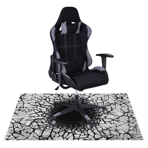 Mata Ochronna Pod Fotel 90 x 140cm Black White Hole