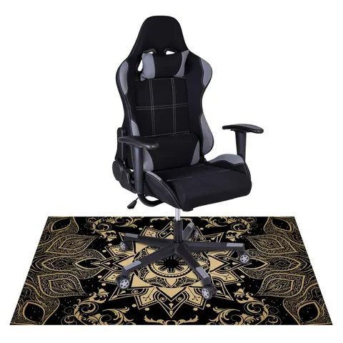 Mata Ochronna Pod Fotel 90 x 140cm Beige Mandala