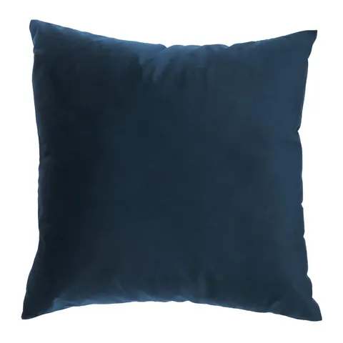 Poszewka dekoracyjna velvet 45x45 cm granatowa