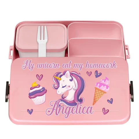 Lunch BOX Śniadaniówka Pojemnik MEPAL 1,5 L Wzór My Unicorn