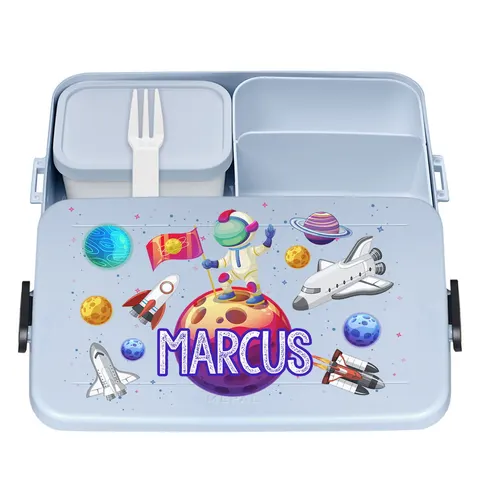 Lunch BOX Śniadaniówka Pojemnik MEPAL 1,5 L Wzór Space