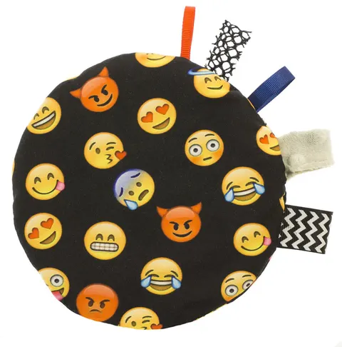 Poduszka termofor z pestek wiśni Emoji Black