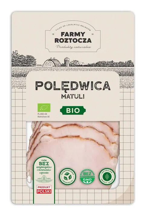 Polędwica Matuli Plastry BIO 100 g Farmy Roztocza (z Półki)