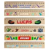 Personalizowana Linijka 20 cm z IMIENIEM Wzory Chłopięce