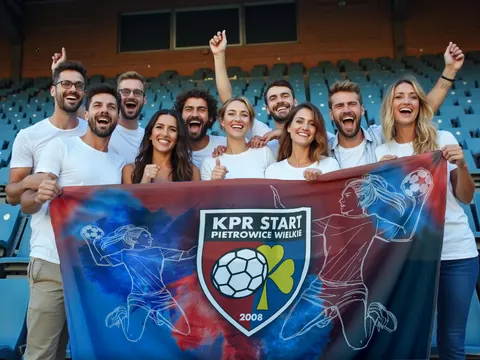 Flaga klubowa KPR START Pietrowice Wielkie – Dynamic Woman