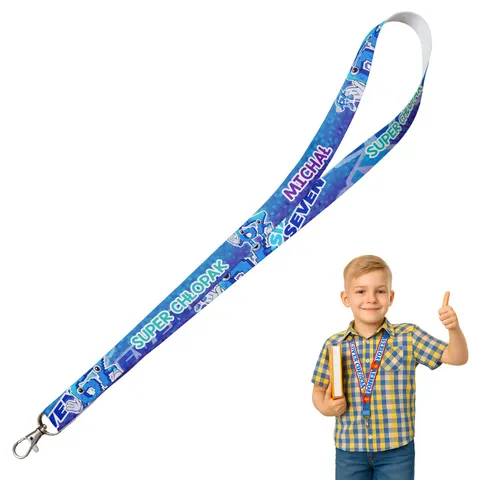 Smycz na klucze Personalizowana 67 Super chłopak