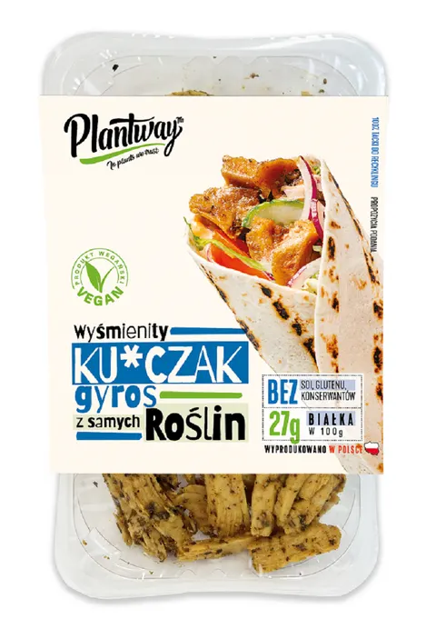 Kurczak Roślinny A'la Gyros 160 g Plantway