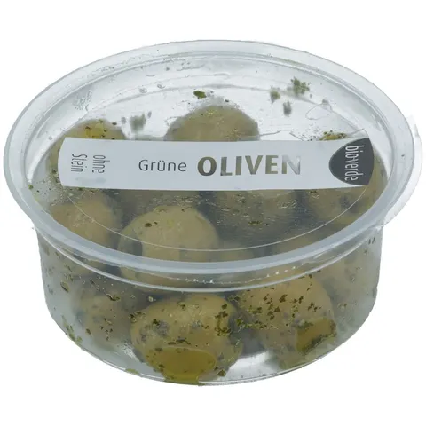 Oliwki Zielone Bez Pestek z Ziołami BIO 80 g Bio-Verde