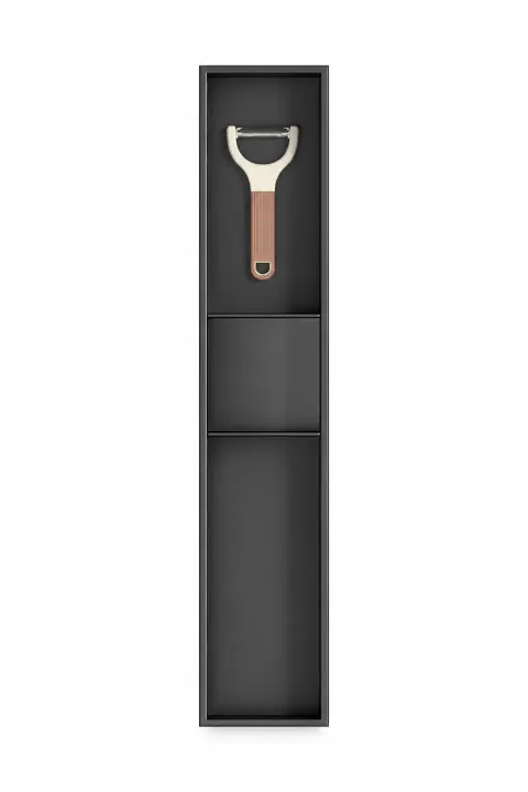 Wkład na małe akcesoria A do szuflady 100x473x54 mm antracyt linia Moduo Sevroll System