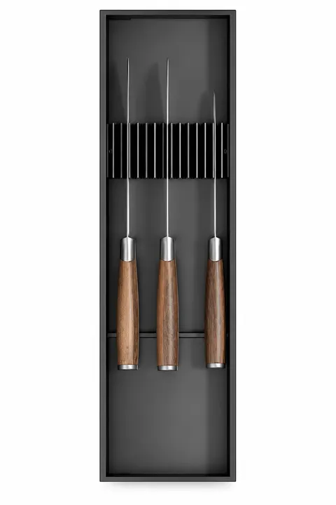 Wkład na noże do szuflady 150x473x54 mm antracyt linia Moduo Sevroll System