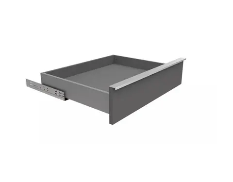 Szuflada SEVROLLBOX Slim 3D H= 90, grafit, L-400mm Sevroll System