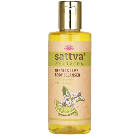 Żel Do Mycia Ciała Neroli i Limonka 210 ml Sattva (Ayurveda)
