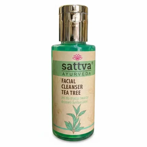Żel do Mycia Twarzy Drzewo Herbaciane 100 ml Sattva (Ayurveda)