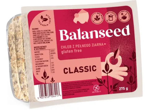 Chleb z Pełnego Ziarna Krojony Bezglutenowy 275 g Balviten