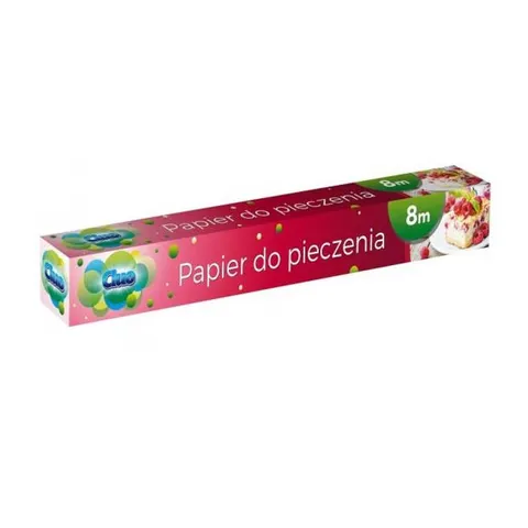 CLUO Papier do pieczenia 8 metrów, 1 szt