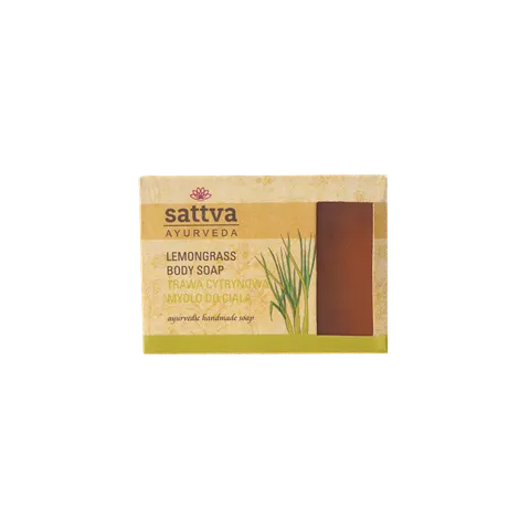 Mydło w Kostce do Ciała Trawa Cytrynowa 125 g Sattva