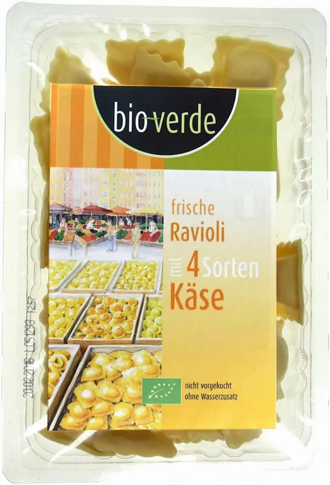 Ravioli Świeże 4 Sery BIO 250 g Bio-verde ❄️