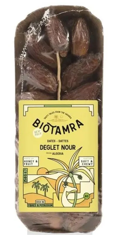 Daktyle Suszone z Pestką BIO 250 g Biotamra