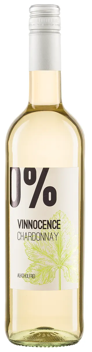 Wino Bezalkoholowe Chardonnay Białe Słodkie BIO 750 ml Vinnocence