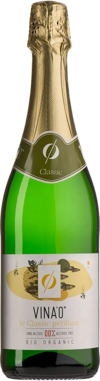 Wino Bezalkoholowe Le Classic Petillant Białe Półwytrawne Musujące BIO 750 ml Vina0