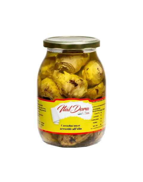 Karczochy grillowane całe serca Carciofi Arrostiti Interi ITAL DORA 580g