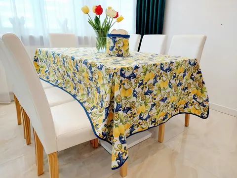 Obrus w stylu Włoskim kolekcja Amalfi 240x140