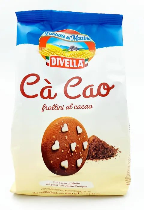 Ciastka kruche Kakaowe Ca'Cao Divella 400 g
