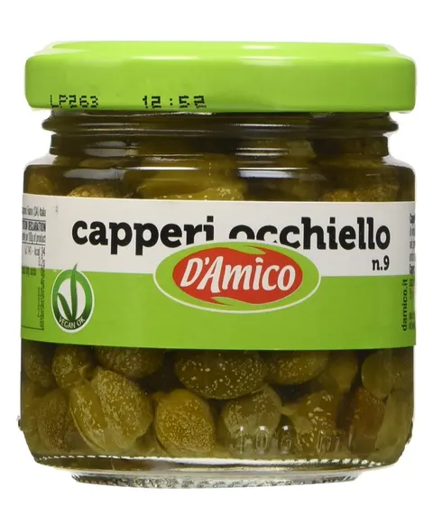 Włoskie Kapary w occie D'Amico 100 g
