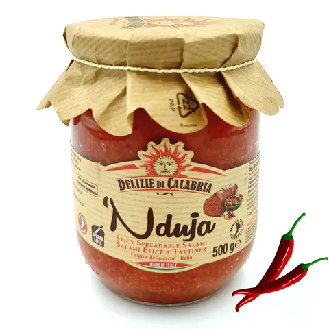 Nduja kiełbasa Delizie di Calabria 500 g