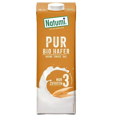 Napój Owsiany Pure bez Dodatku Cukrów BIO 1 l Natumi