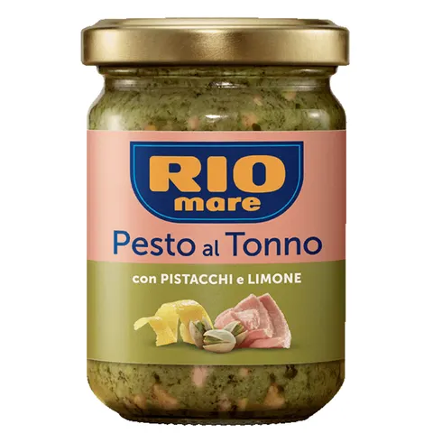 Pesto z tuńczykiem i pistacjami RIO Mare 130 g