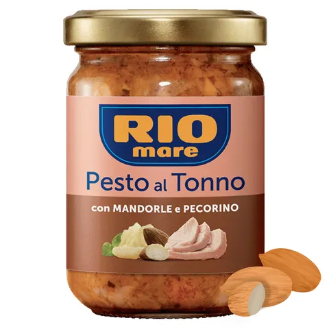Pesto z tuńczykiem i migdałami RIO Mare 130 g