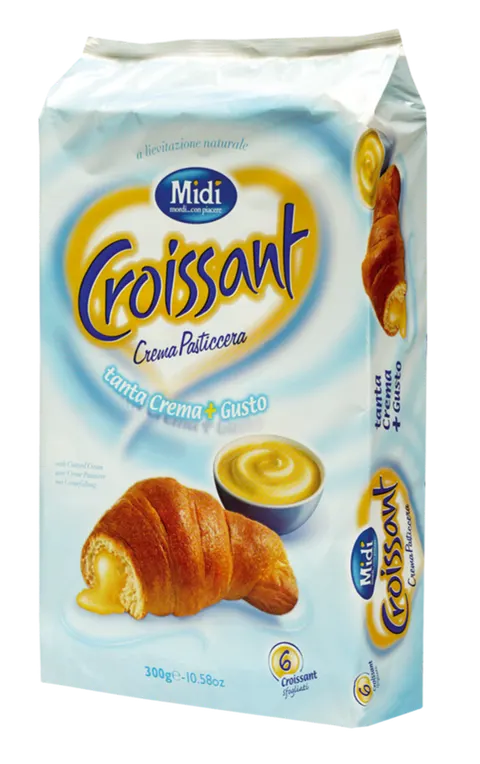 Rogaliki z kremem budyniowym x 6 MIDI 300 g