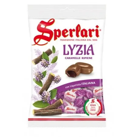 Cukierki Nadziewane Lukrecją SPERLARI LYZIA 175g