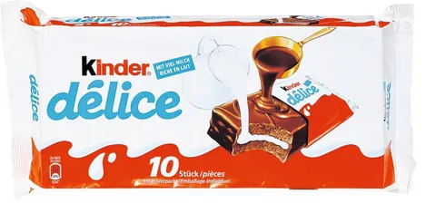 Mleczna kanapka Kinder Delice 10 szt. 390 g