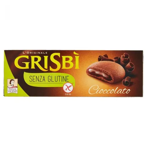 Ciastka bez glutenu czekoladowe Grisbi Matilde Vicenzi 150 g