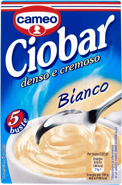 Czekolada biała rozpuszczalna Ciobar CAMEO x5 105 g