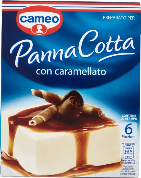 Deser Panna cotta, polewa karmel Cameo 97 g