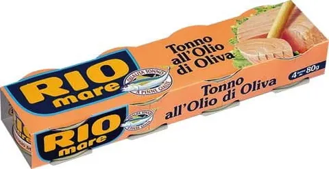 Tuńczyk w oliwie Rio Mare 4 x 80 g