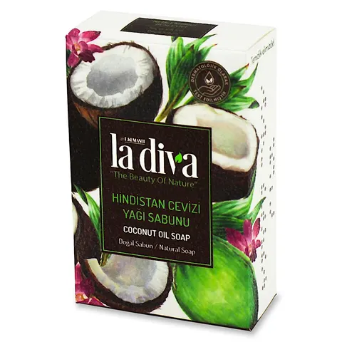 Mydło w Kostce Kokos 100 g La Diva