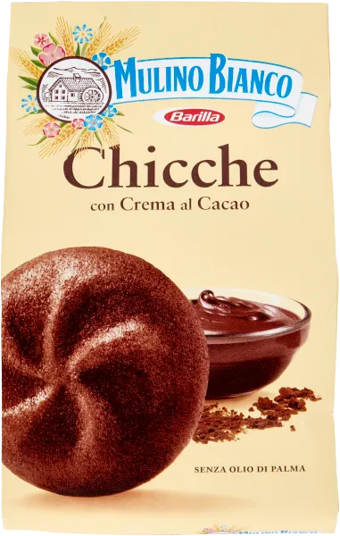 MULINO BIANCO CHICCHE z kremem kakaowym 200g z Włoch ciastka