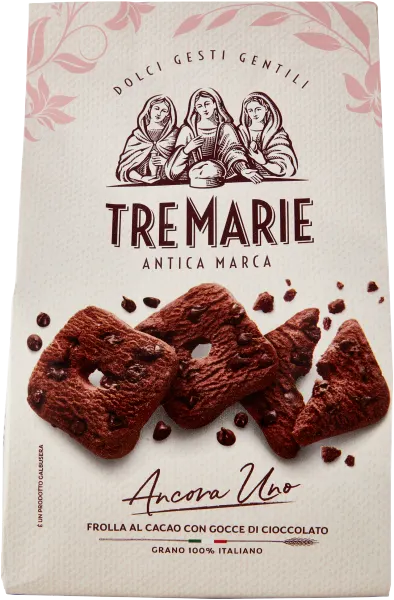 Ciastka kruche Tre Marie kakaowe z czekoladą 315 g